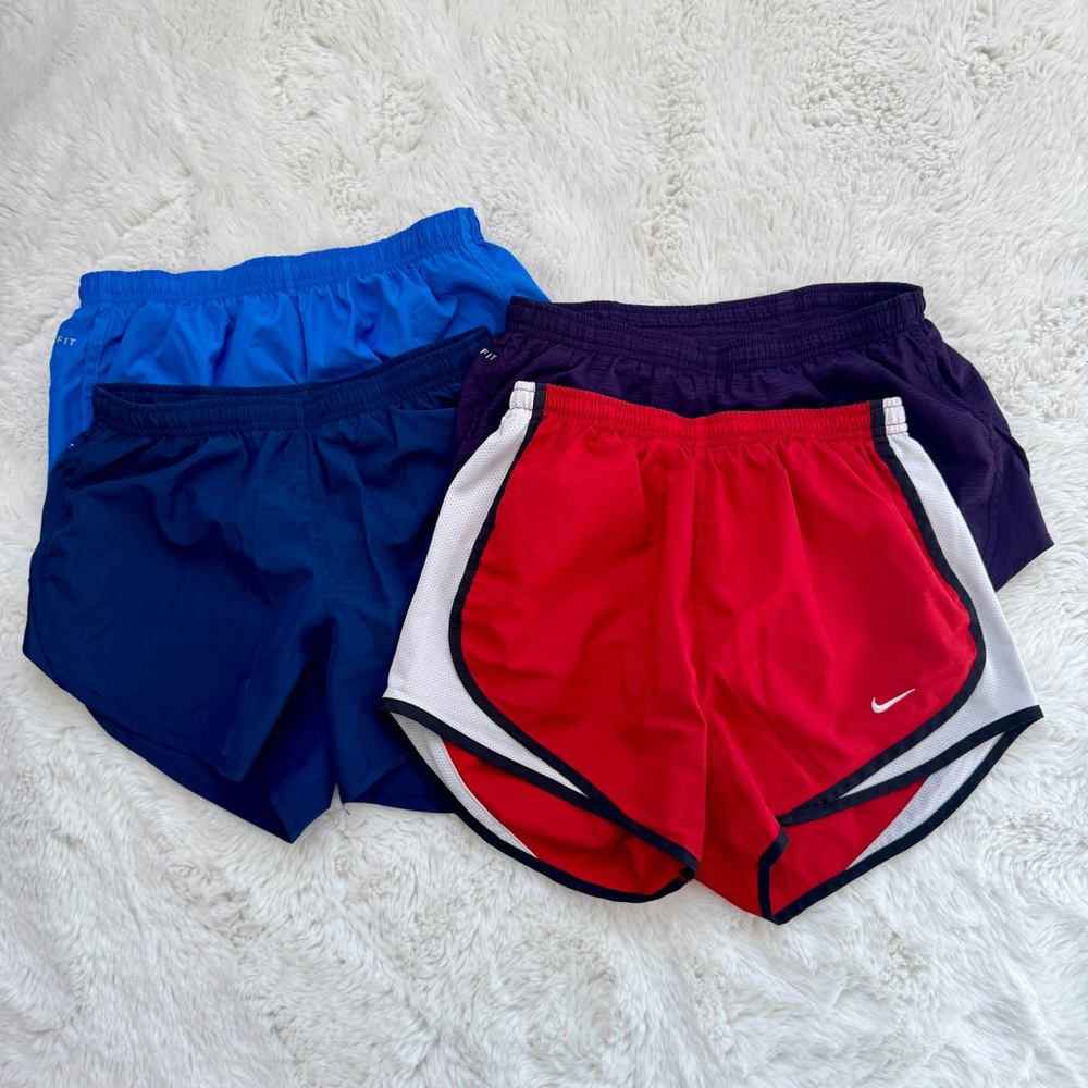 Bundle of 4 Nike Dri-Fit Tempo Athletic Shorts